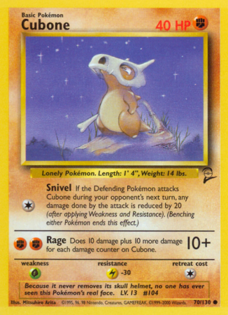 Cubone 70/130