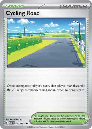 Cycling Road 157/165 Scarlet & Violet 151