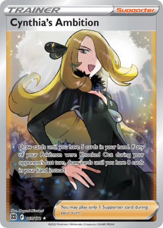 Cynthia's Ambition 169/172 Sword & Shield Brilliant Stars