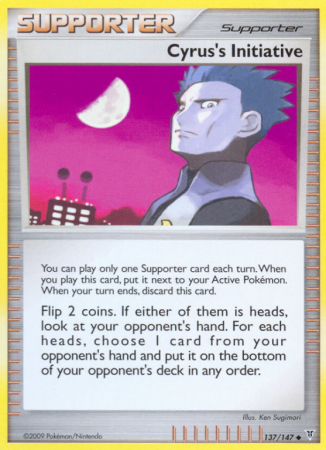 Cyrus's Initiative 137/147 Platinum Supreme Victors