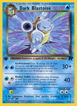 Dark Blastoise 20/83