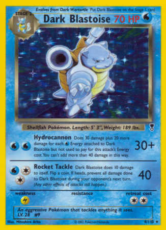 Dark Blastoise 4/110 Other Legendary Collection