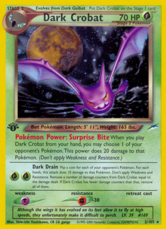 Dark Crobat 2/113 Neo Neo Destiny