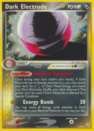 Dark Electrode 4/109 EX Team Rocket Returns