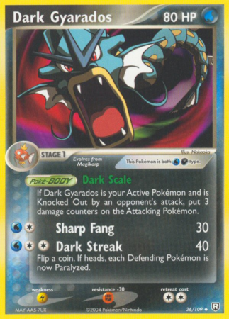 Dark Gyarados 36/109
