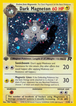 Dark Magneton 11/83 Base Team Rocket