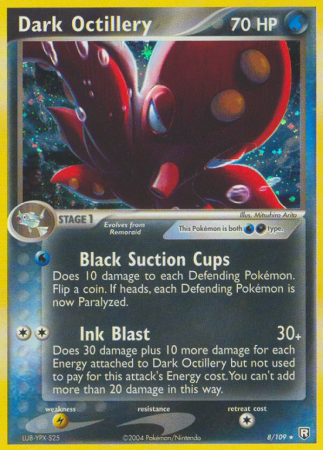Dark Octillery 8/109 EX Team Rocket Returns