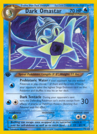 Dark Omastar 19/113 Neo Neo Destiny