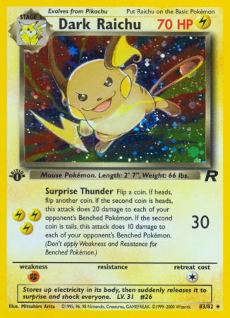 Dark Raichu 83/83