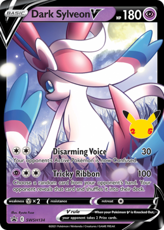 Dark Sylveon V SWSH134/103 Sword & Shield SWSH Black Star Promos