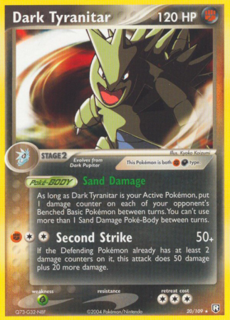 Dark Tyranitar 20/109