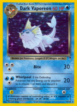 Dark Vaporeon 9/110 Other Legendary Collection