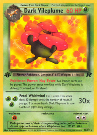 Dark Vileplume 30/83