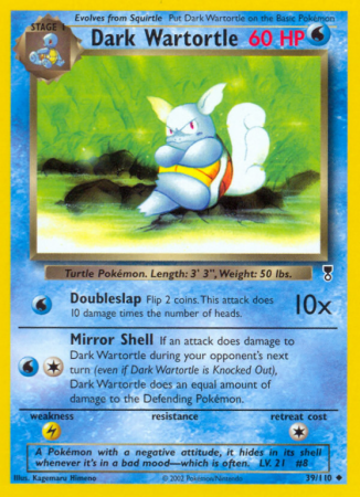 Dark Wartortle 39/110 Other Legendary Collection