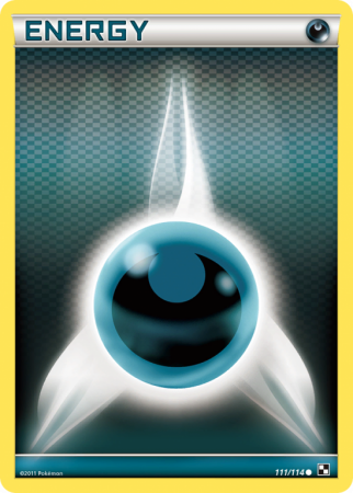 Darkness Energy 111/114 Black & White Black & White