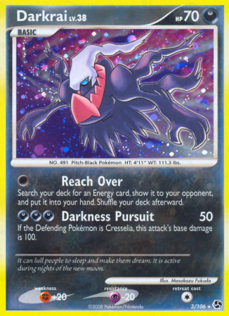 Darkrai 3/106 Diamond & Pearl Great Encounters