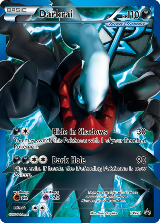 Darkrai BW73/101 Black & White BW Black Star Promos