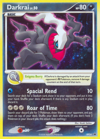 Darkrai DP24/56 Diamond & Pearl DP Black Star Promos