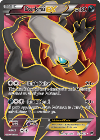 Darkrai-EX 118/122 XY BREAKpoint