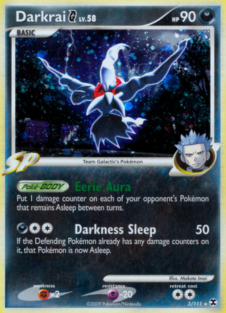 Darkrai G 3/111 Platinum Rising Rivals