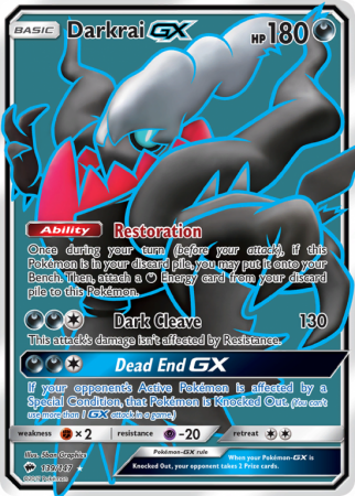 Darkrai-GX 139/147 Sun & Moon Burning Shadows