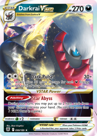 Darkrai VSTAR 99/189