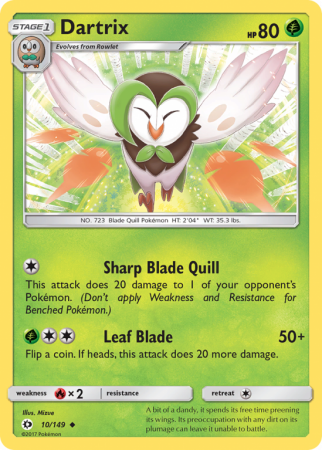 Dartrix 10/149 Sun & Moon Sun & Moon