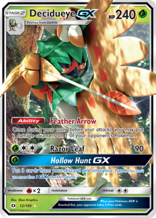 Decidueye-GX 12/149 Sun & Moon Sun & Moon