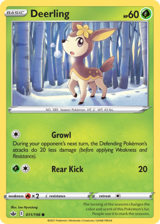 Deerling 11/198 Sword & Shield Chilling Reign