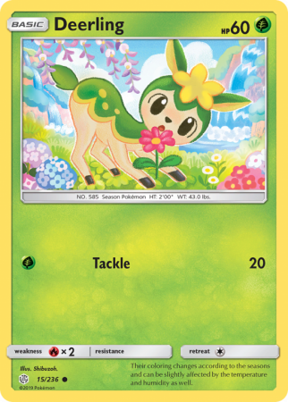 Deerling 15/236 Sun & Moon Cosmic Eclipse