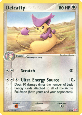 Delcatty 3/10 EX EX Trainer Kit Latias