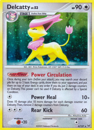 Delcatty 4/127 Platinum Platinum
