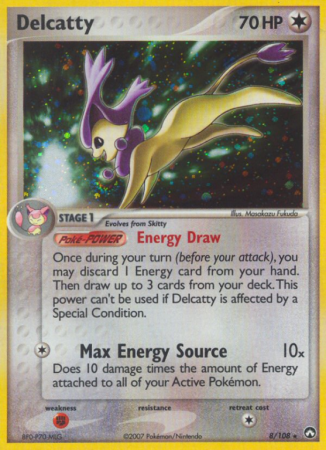 Delcatty 8/108 EX Power Keepers