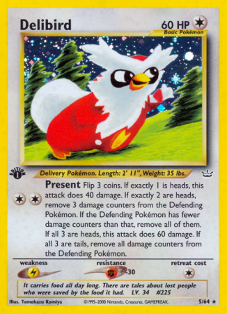 Delibird 5/66 Neo Neo Revelation
