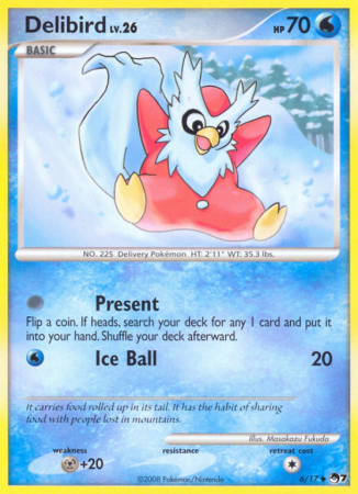 Delibird 6/17 POP POP Series 7