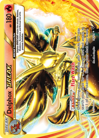 Delphox BREAK 14/124 XY Fates Collide