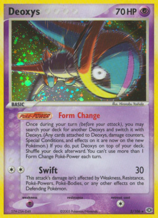 Deoxys 2/106 EX Emerald