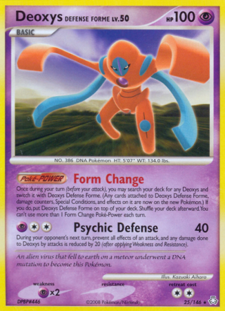 Deoxys Defense Forme 25/146
