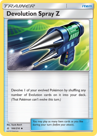 Devolution Spray Z 166/214 Sun & Moon Unbroken Bonds