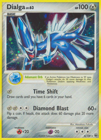 Dialga 4/100 Diamond & Pearl Majestic Dawn