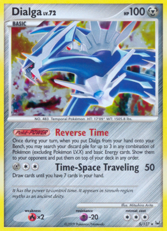 Dialga 5/127 Platinum Platinum