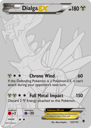 Dialga-EX 122/119