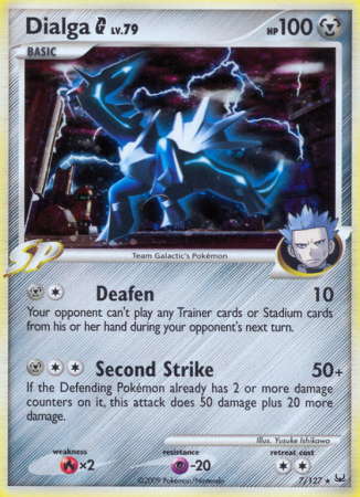Dialga G 7/127 Platinum Platinum