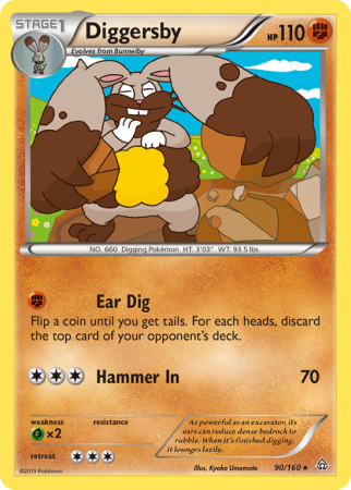 Diggersby 90/160 XY Primal Clash