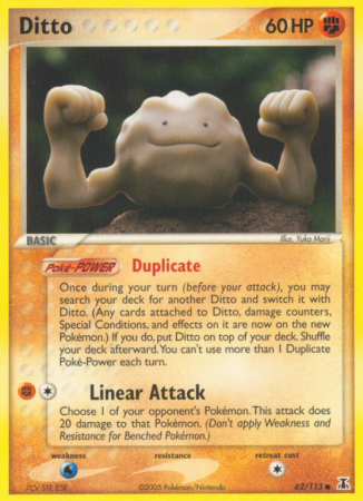 Ditto 62/113 EX Delta Species