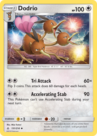 Dodrio 151/214