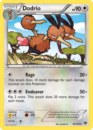 Dodrio 99/146 XY XY
