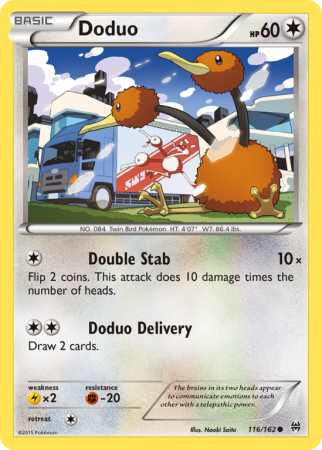 Doduo 116/162 XY BREAKthrough