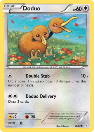 Doduo 55/115 XY Generations