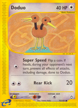 Doduo 73/186 E-Card Aquapolis